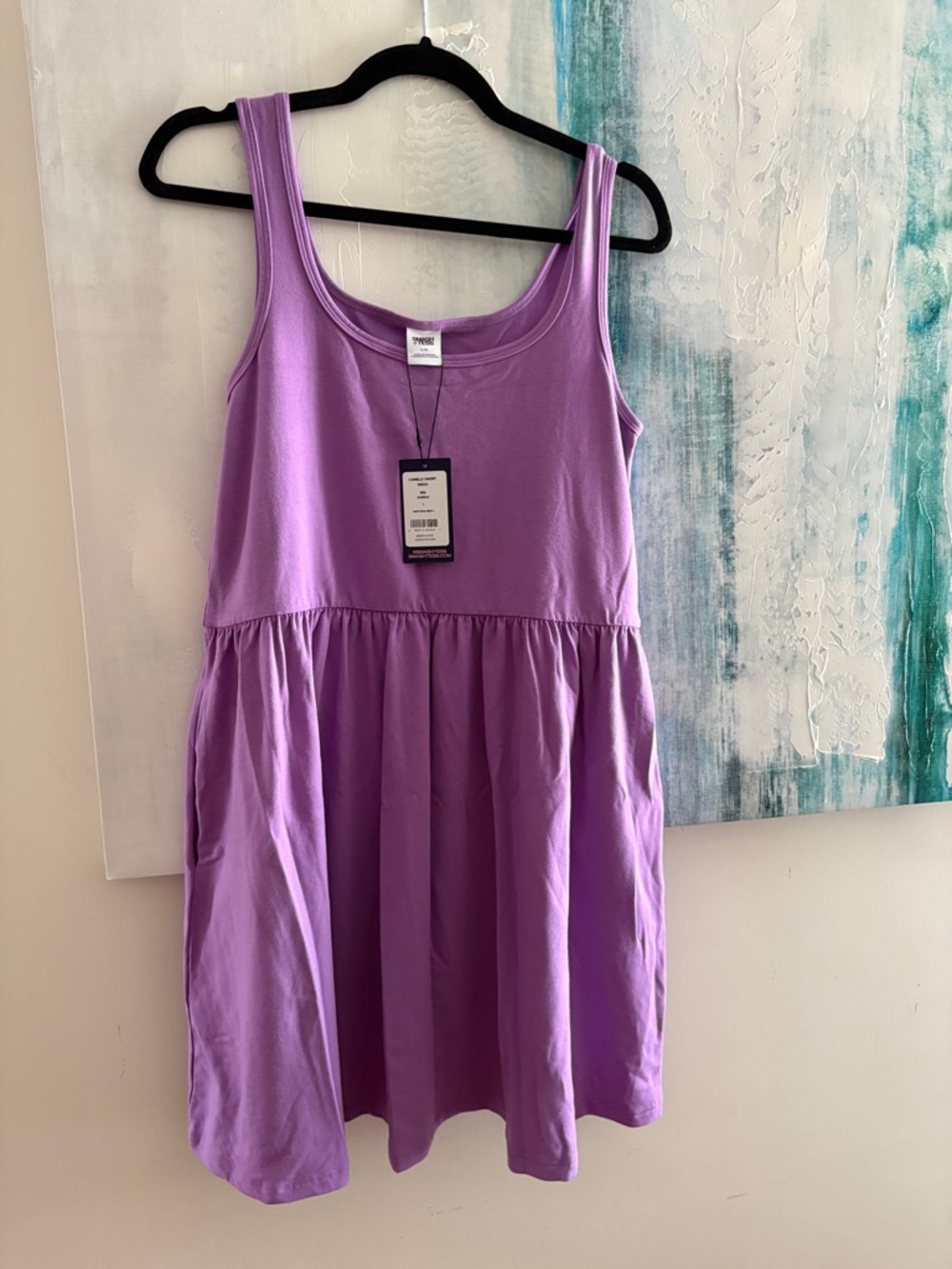 Smash + Tess Iris Purple Camille Short Dress
